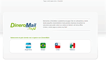 Tablet Screenshot of mx.dineromail.com