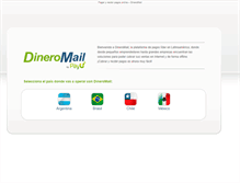 Tablet Screenshot of dineromail.com